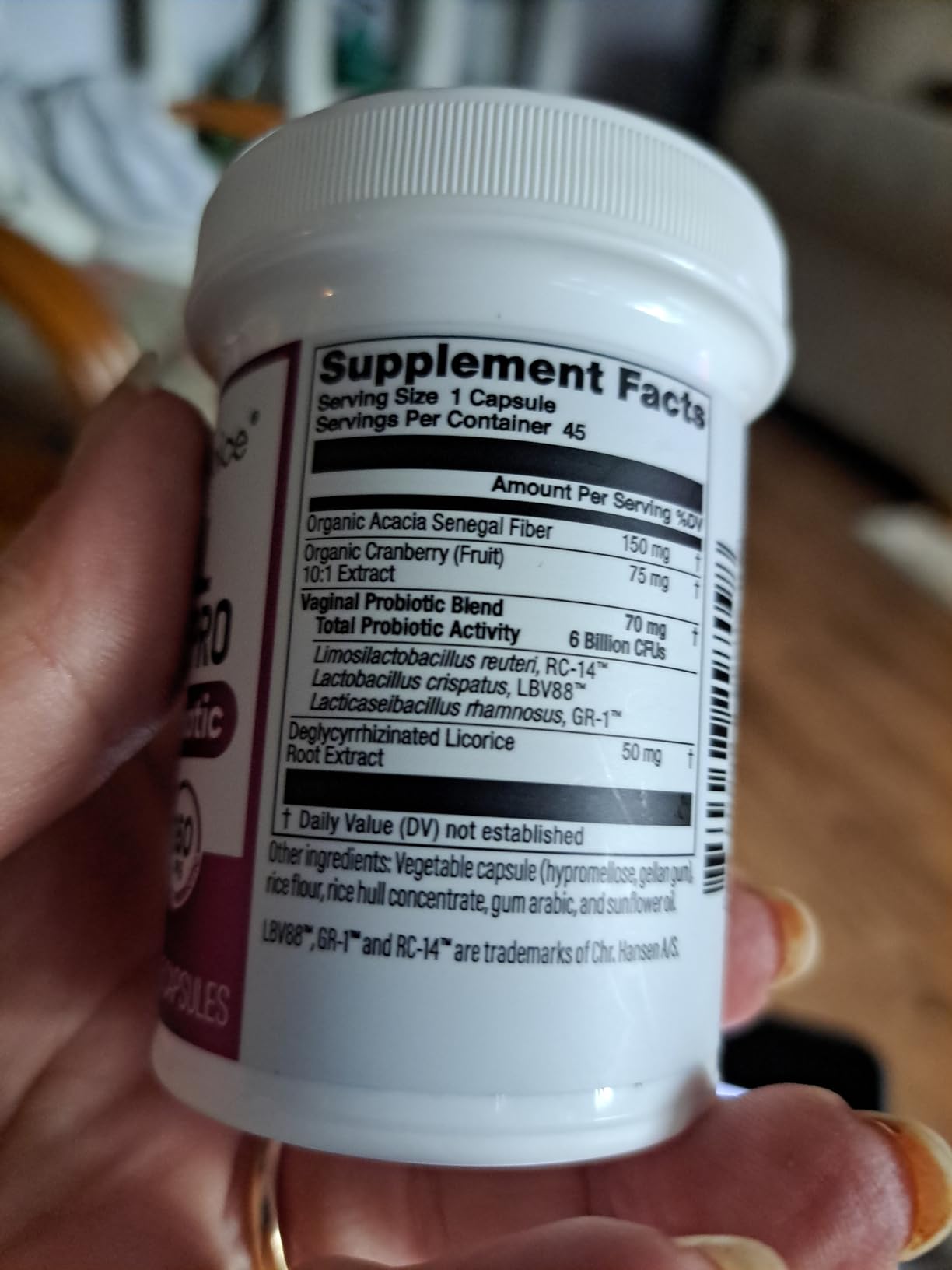 VAGINAL PROBIOTIC (D.P)