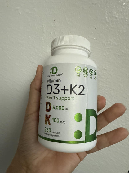 Vitamina D3 + K2 x 100 :D
