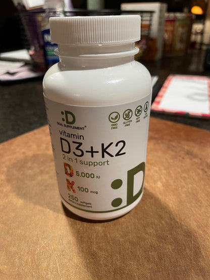 Vitamina D3 + K2 x 100 :D