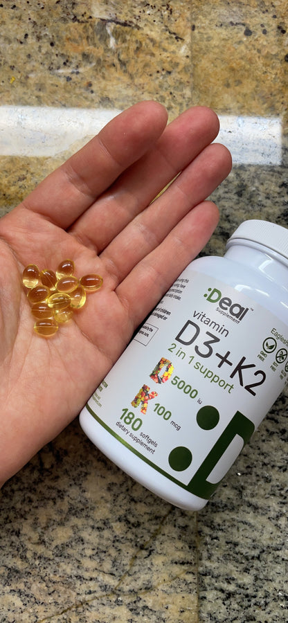 Vitamina D3 + K2 x 100 :D